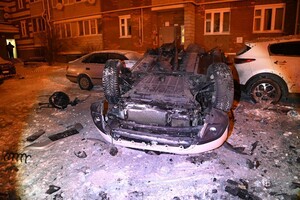 При обстреле российского Белгорода пострадали два человека и 30 автомобилей