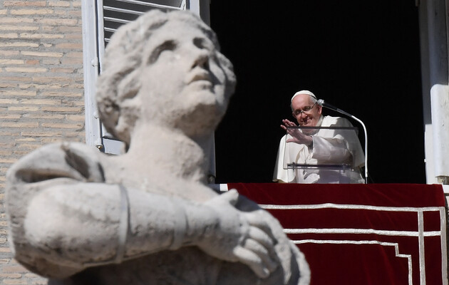 Папа Римський вкотре згадав про Україну під час молитви 