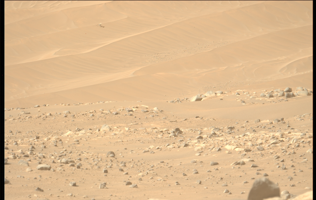 Perseverance сделал снимок «сломанного и одинокого» вертолета на Марсе