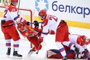 Россияне устроили скандал на хоккейном турнире в Беларуси