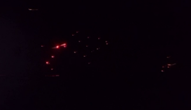 Пограничники показали, как выглядет ночью «охота» на российские дроны