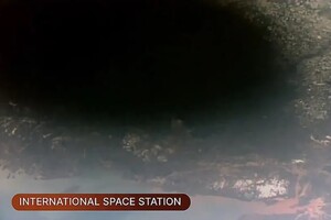 NASA показало видео солнечного затмения, снятое из космоса