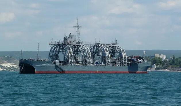 В оккупированном Крыму поражено судно 
