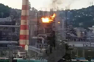 Дрони підпалили ще одну нафтобазу у Краснодарському краї РФ