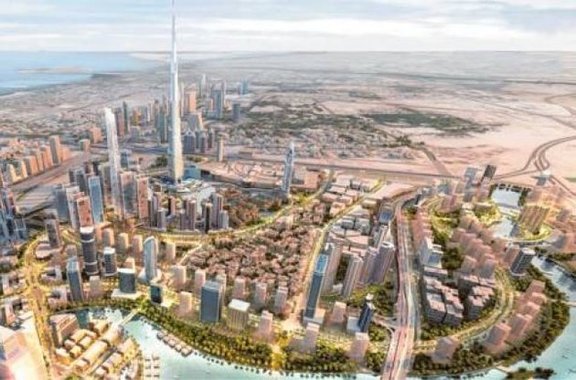 В пустыне возле Дубая построят крупнейший в мире торговый центр (ФОТО)