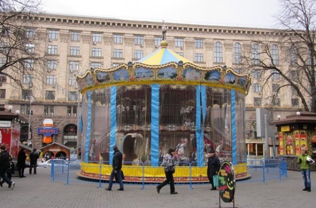 В центре Киева появится новогодний поселок