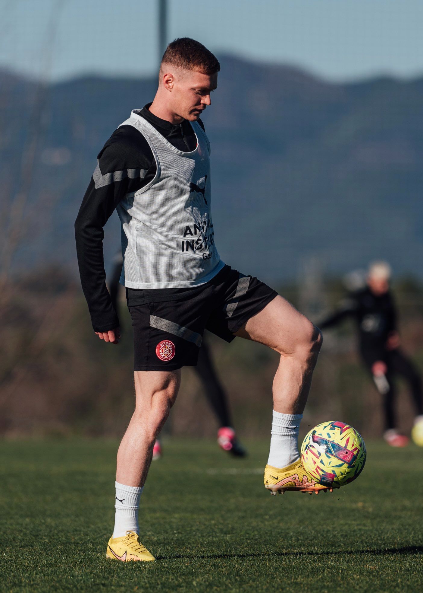 Tsygankov held his first training session in the Spanish "Girona"