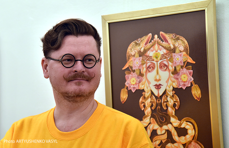 The EXTRAVAGANZA concept art exhibition by Oleksandr Teterin was presented in Kyiv (photo report)