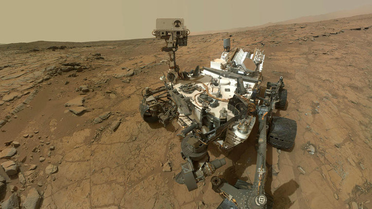 Curiosity поздравил себя с годовщиной пребывания на Марсе