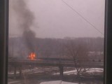 Донецк, Петровский мост, 9 февраля
