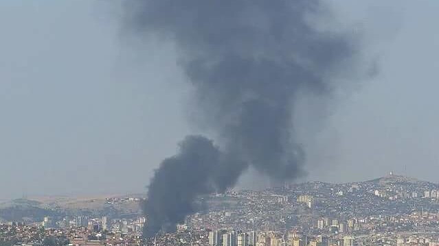Після вибуху над столицею Туреччини розповзається смог