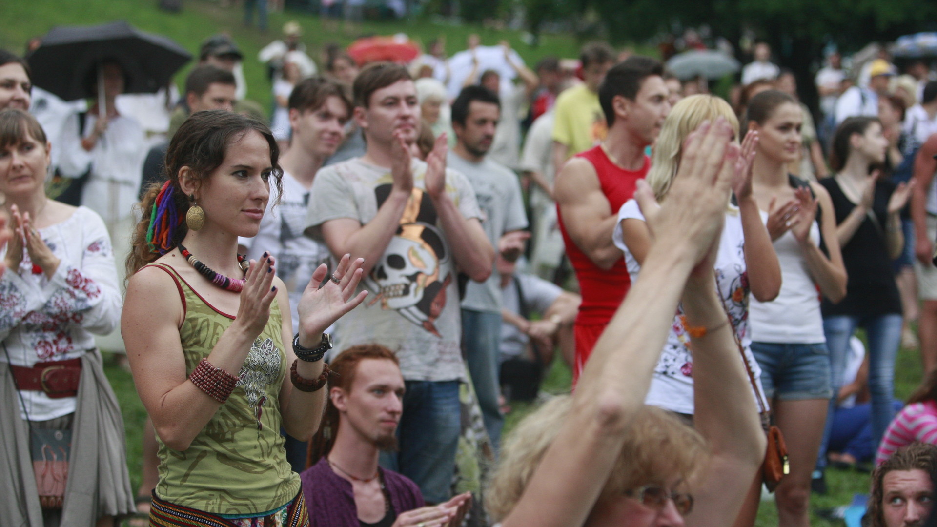 Фестиваль "Країна мрій" традиционно прошел на Певческом поле в Киеве.