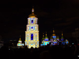 У Києві пройшло світлове шоу "Французька весна". Фото: ToursDeKiev