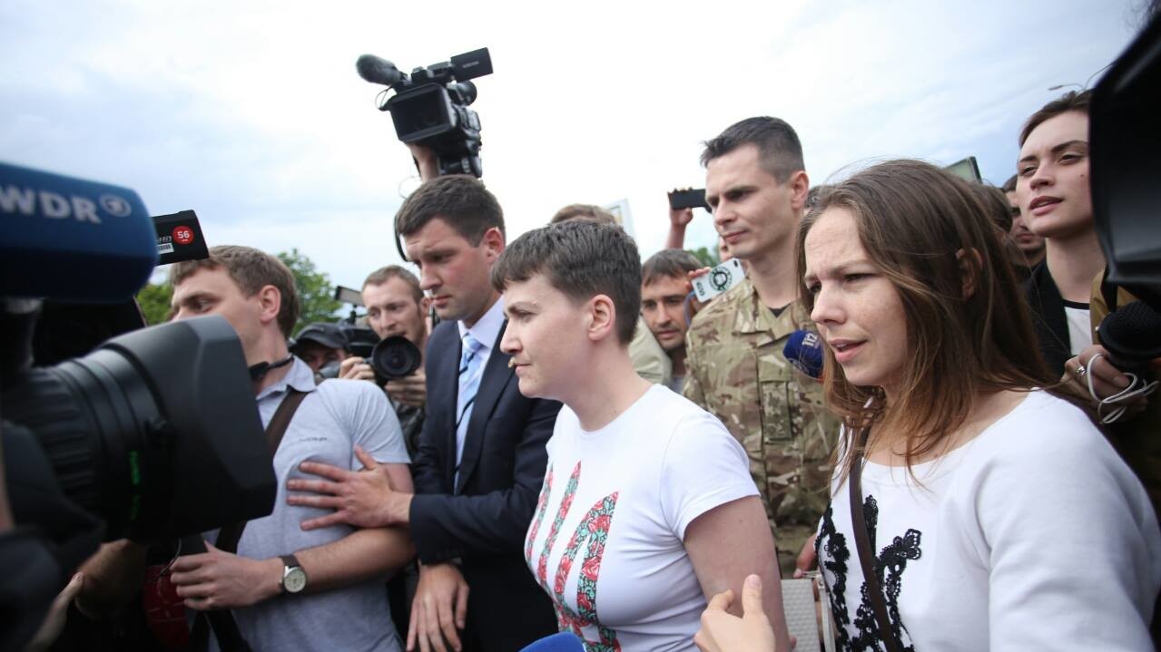Савченко вернулась в Украину