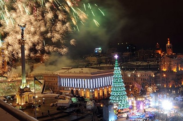 Головна новорічна ніч розпочнеться о 21:00 концертом на Майдані