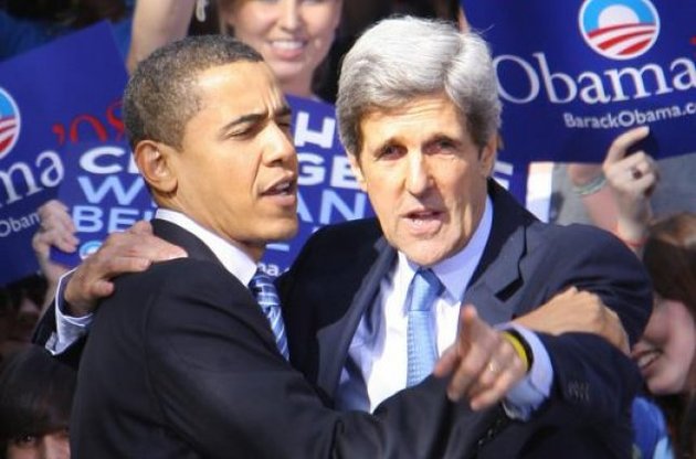 Джон Керрі і Барак Обама