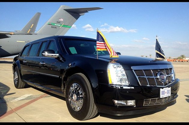 Знаменитий лімузин американського президента The Beast відмовився заводитися на Святій землі