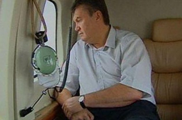 Авиаперевозчик из "Межигорья" получил в 2012 году 6 миллионов за полеты Януковича