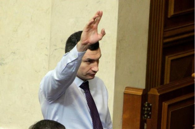 Виталий Кличко требует санкций