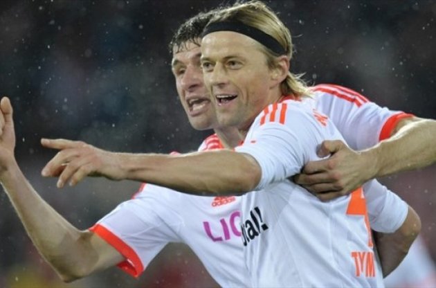 Анатолій Тимощук (на передньому плані) залишить "Баварію"