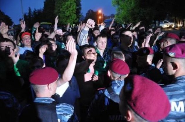 Фанаты "Карпат" вновь отличились