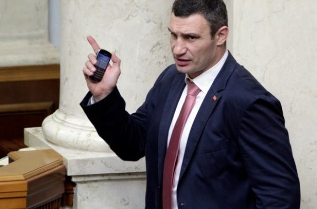 Віталій Кличко у Раді