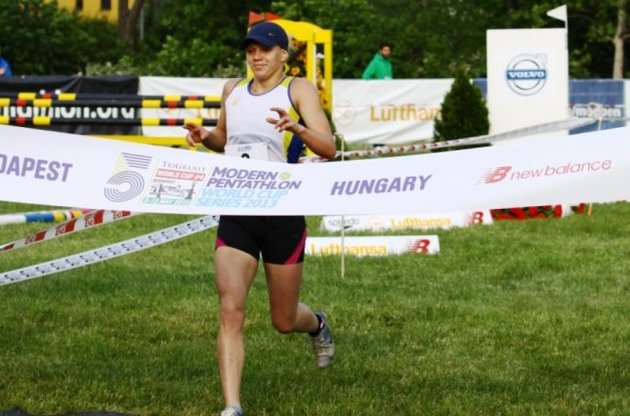 Ганна Буряк фінішувала першою у Будапешті
