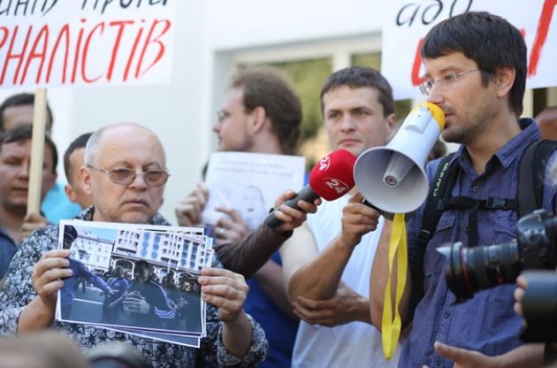 Журналисты собирают новую акцию протеста под Кабмином