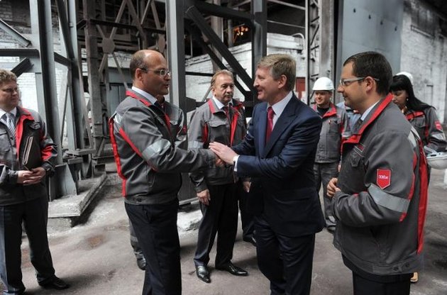 Ринат Ахметов посетил «Запорожсталь»
