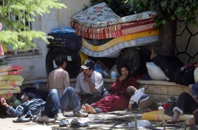 Сирийские беженцы в Ливане