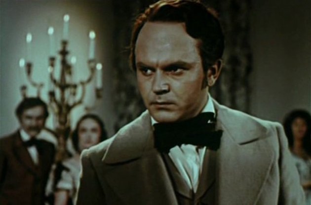 Сергей Бондарчук в роли Кобзаря в фильме "Тарас Шевченко", 1951 г.