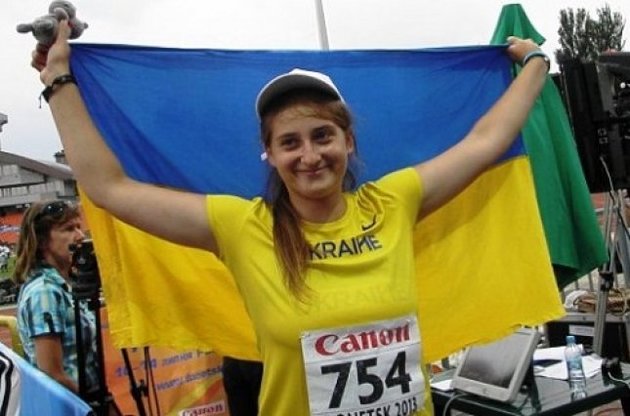 На домашнем ЧМ по легкой атлетике юные украинцы довольствовались лишь одной медалью