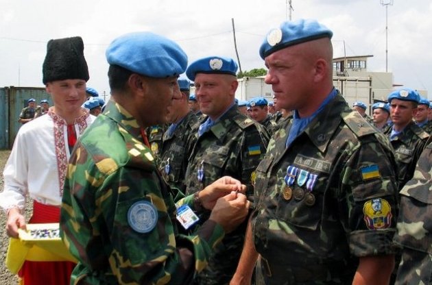 Украинские миротворцы находятся в составе контингента ООН в Либерии уже 9 лет