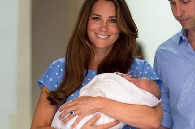 Маленького принца назвали Георгом