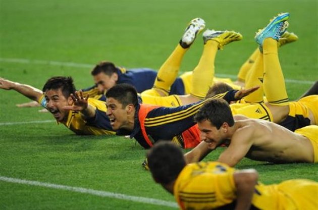 Перед матчем с ПАОКом &quot;Металлист&quot; в отличном настроении