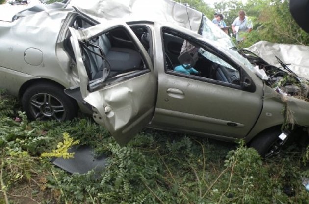 Фото с места ДТП