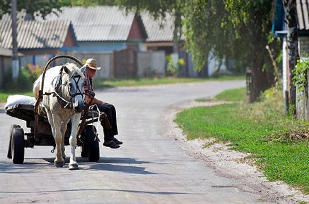 Украинское село признали главным носителем культуры бедности