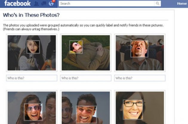 Facebook объединит фото пользователей в базу распознавания лиц