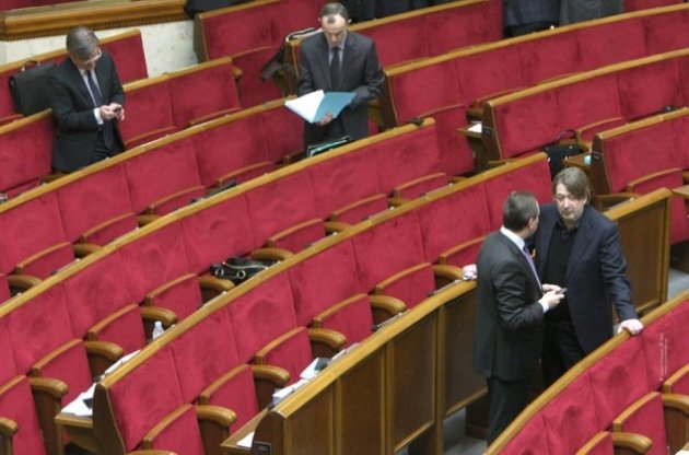 Рибак нарахував у залі Ради лише 170 депутатів і пообіцяв "розібратися" з головами фракцій