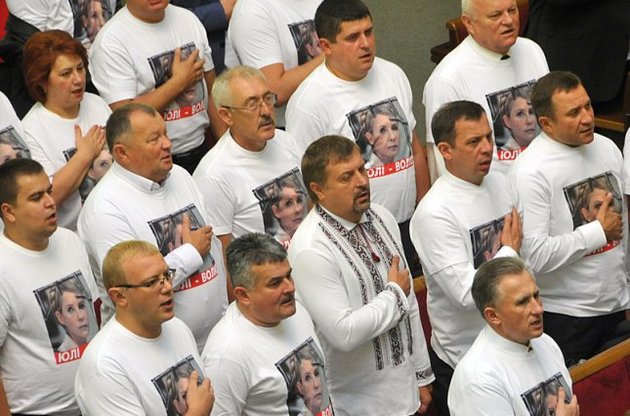 Оппозиция уверена, что регионалы провалят все законопроекты по вопросу Тимошенко