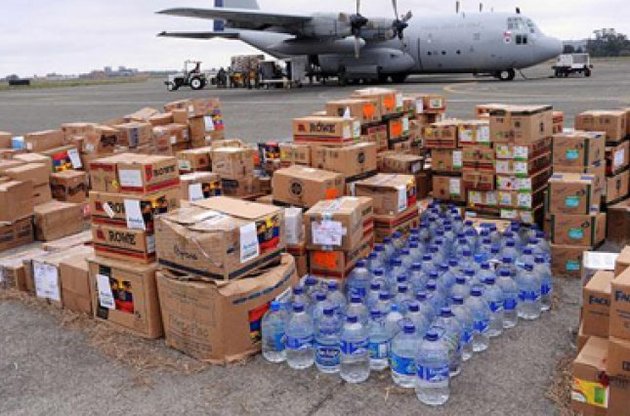 Україна надасть гуманітарну допомогу постраждалим від тайфуну Філіппінам