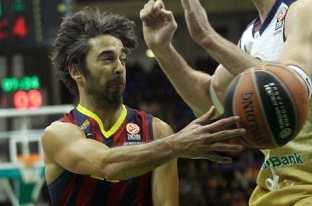 Лидер &quot;Барсы&quot; Хуан Карлос Наварро привел свою команду к победе