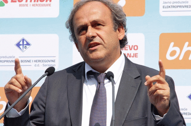 Платини вновь выразился против совместного украино-российского футбольного чемпионата