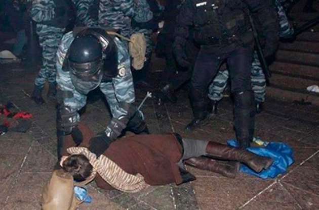 Разгон Евромайдана в ночь на 30 ноября