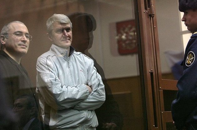 Платон Лебедев и Михаил Ходорковский