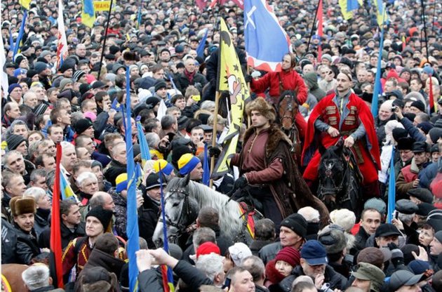 Три четверти украинцев считают Евромайдан главным событием 2013 года