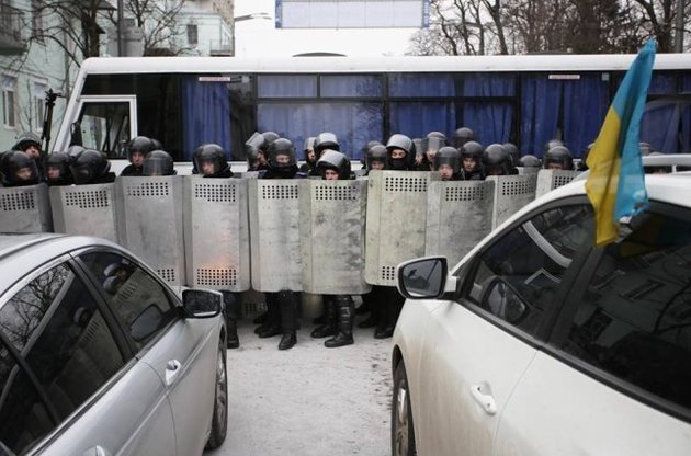 МВД: Милиция на Грушевского действовала не так жестко, как позволял закон