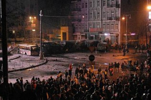 Протестующие оживились