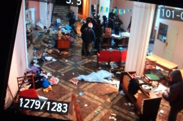 Беркут разгромил медпункт