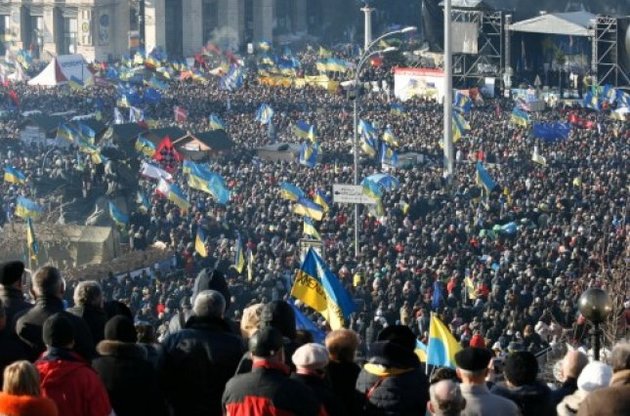Оппозиция объявила на 28 января всеобщую мобилизацию на Майдане
